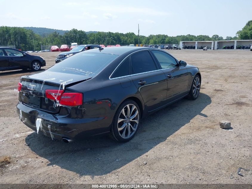 2013 Audi A6 2.0T Premium VIN: WAUGFAFC2DN043376 Lot: 40012995