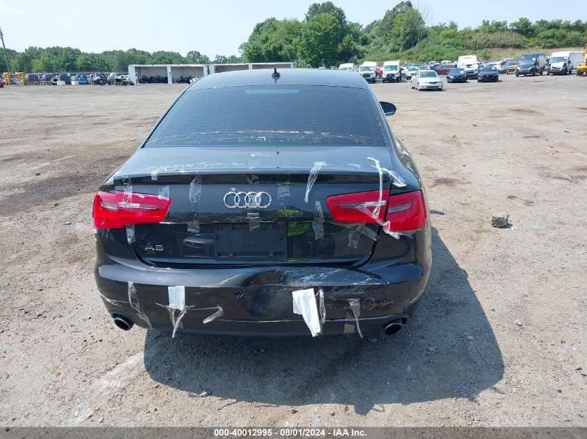 2013 AUDI A6 2.0T PREMIUM - WAUGFAFC2DN043376