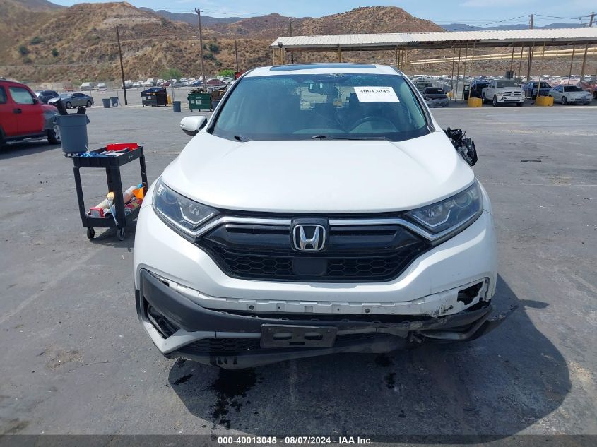 2022 Honda Cr-V Awd Ex VIN: 2HKRW2H54NH646282 Lot: 40013045