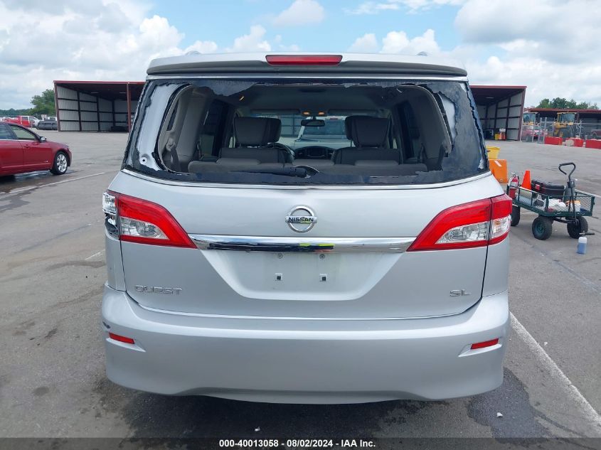 2015 Nissan Quest Platinum/S/Sl/Sv VIN: JN8AE2KP0F9132258 Lot: 40013058