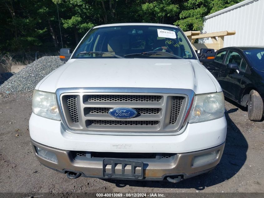 2005 Ford F150 Supercrew VIN: 1FTPW14555KE2997 Lot: 40013069
