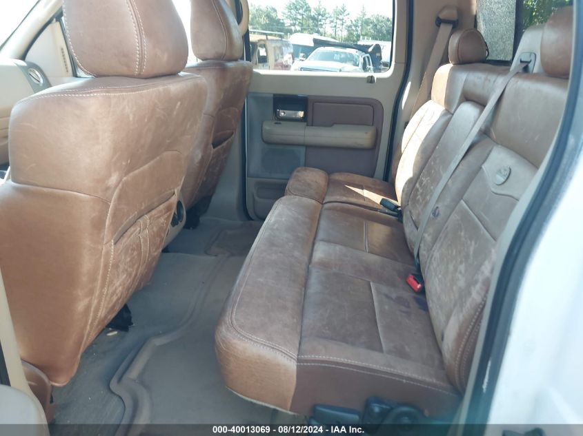 2005 Ford F150 Supercrew VIN: 1FTPW14555KE2997 Lot: 40013069