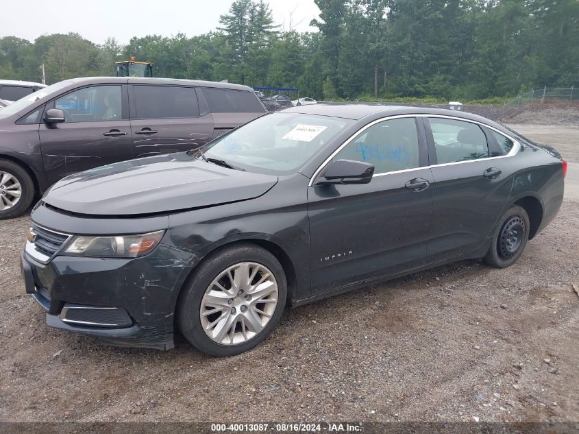 2014 Chevrolet Impala 1Ls VIN: 1G11Y5SL6EU118371 Lot: 40013087