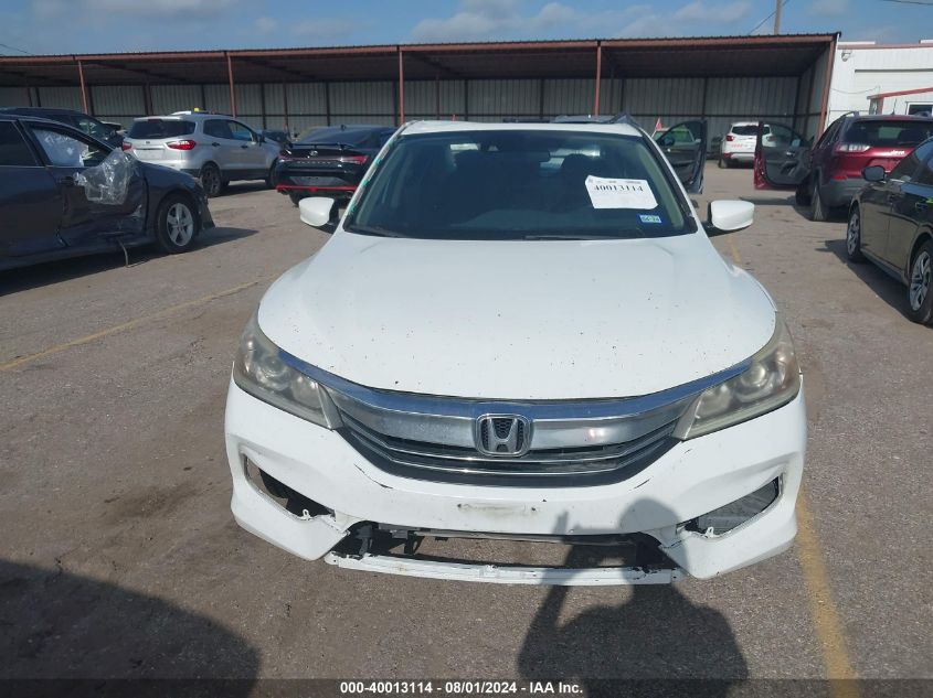 2016 Honda Accord Lx VIN: 1HGCR2F40GA008579 Lot: 40013114