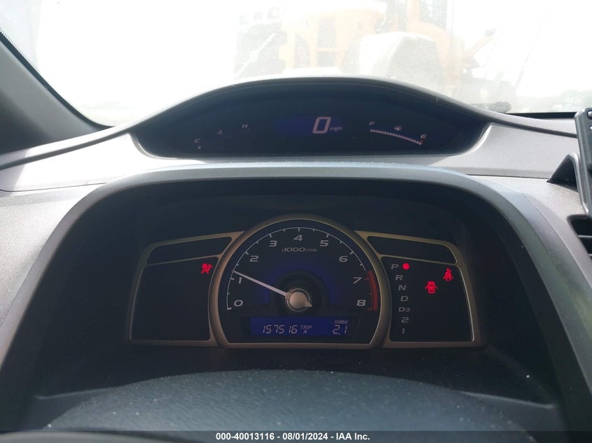 2008 Honda Civic Sdn Lx VIN: 2HGFA16588H357628 Lot: 40013116