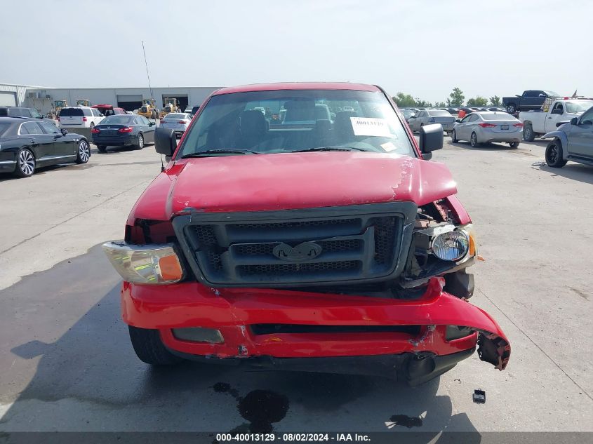 2005 Ford F-150 Stx/Xl/Xlt VIN: 1FTRX12W45NB74965 Lot: 40013129