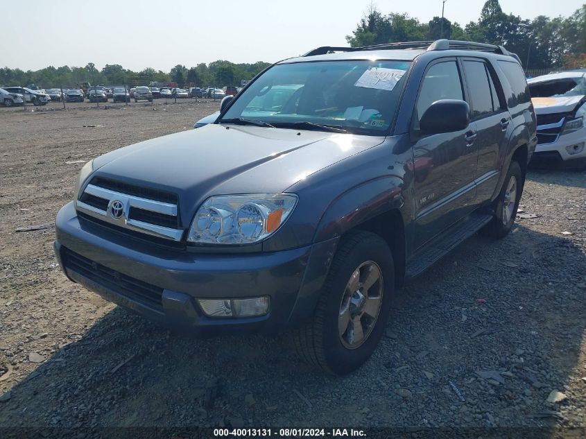 2005 Toyota 4Runner Sr5/Sport VIN: JTEBU14R258038376 Lot: 40013131