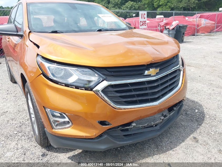 2018 Chevrolet Equinox Ls VIN: 2GNAXHEV7J6150061 Lot: 40013140