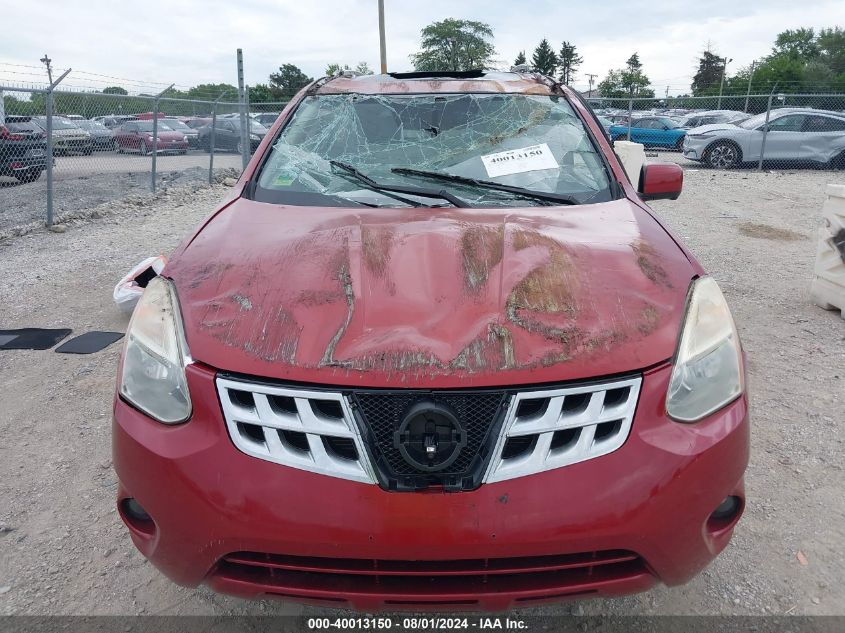 2012 Nissan Rogue Sv W/Sl Pkg VIN: JN8AS5MV8CW421570 Lot: 40447132