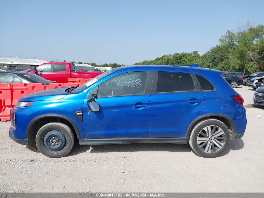 2021 Mitsubishi Outlander Sport Es/Le/Be VIN: JA4APUAU7MU001101 Lot: 40013152