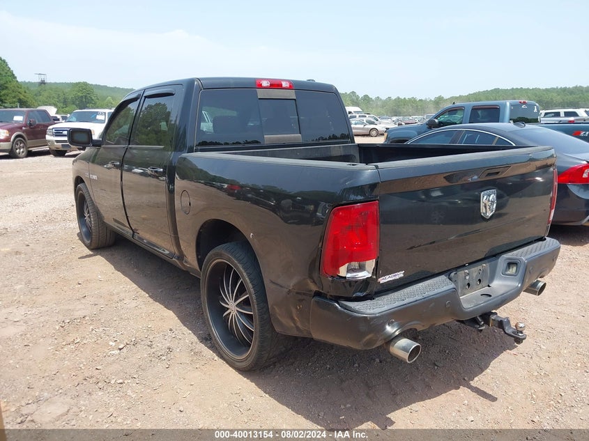 2010 DODGE RAM 1500 VIN: WDDGF8AB8DA833675