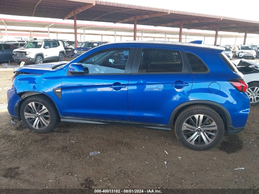 2020 Mitsubishi Outlander Sport 2.0 Es VIN: JA4AP3AU6LU012406 Lot: 40013182