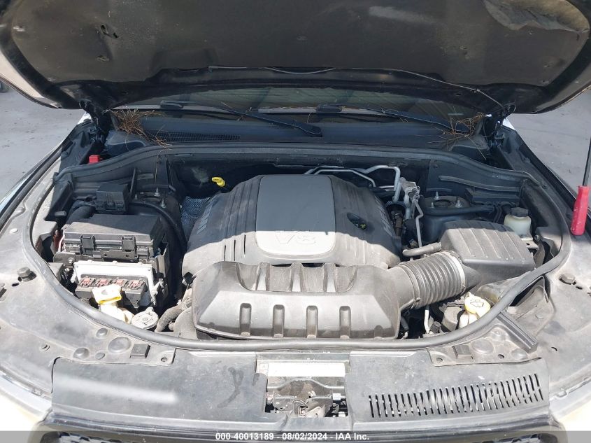 2012 Dodge Durango R/T VIN: 1C4SDHCT4CC193161 Lot: 40013189