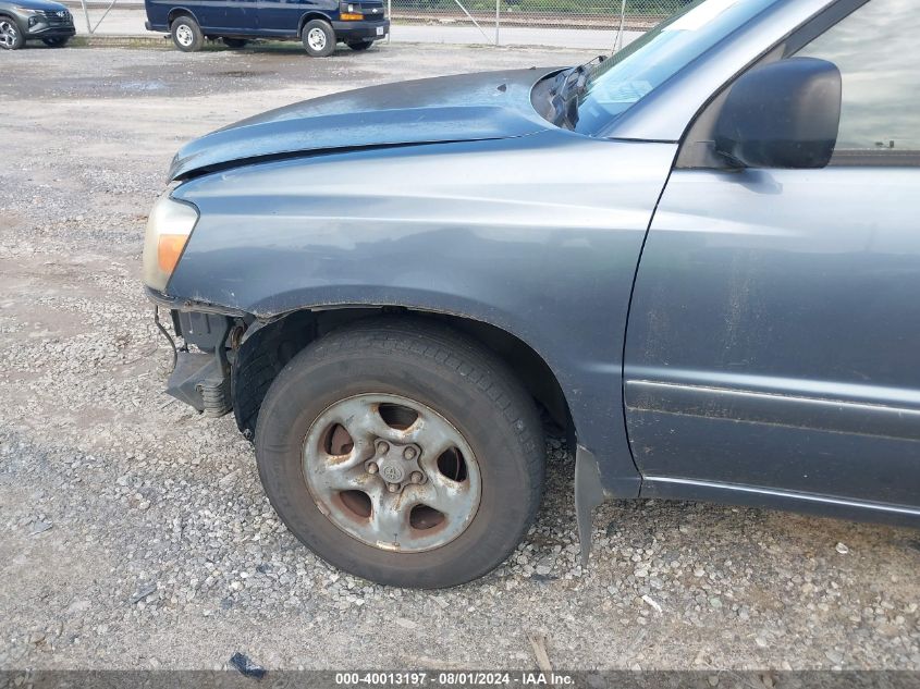 2004 Toyota Highlander VIN: JTEGD21A440099669 Lot: 40013197