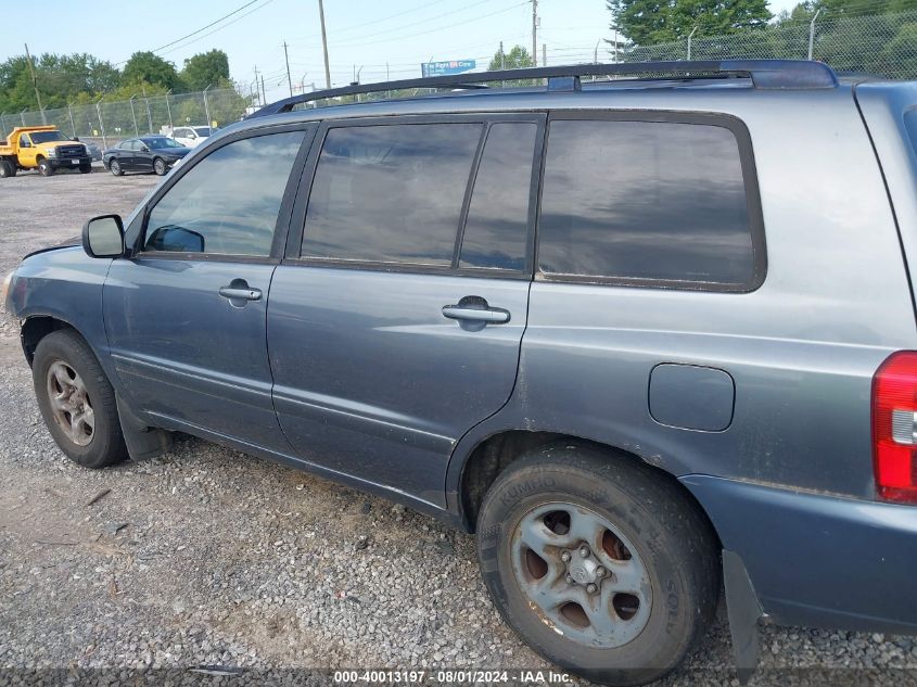 2004 Toyota Highlander VIN: JTEGD21A440099669 Lot: 40013197