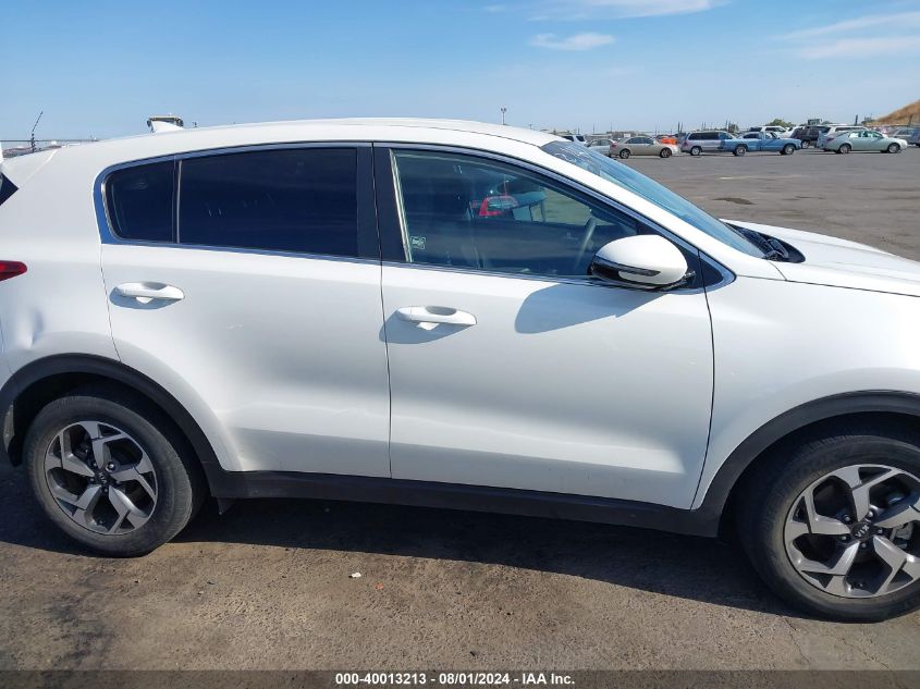 2021 Kia Sportage Lx VIN: KNDPM3ACXM7892140 Lot: 40013213