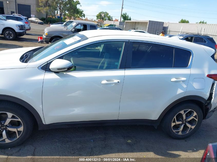 2021 Kia Sportage Lx VIN: KNDPM3ACXM7892140 Lot: 40013213