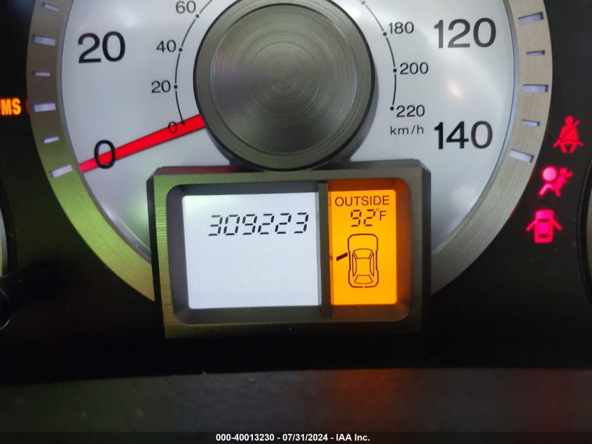 2010 Honda Pilot Ex VIN: 5FNYF3H49AB020468 Lot: 40013230