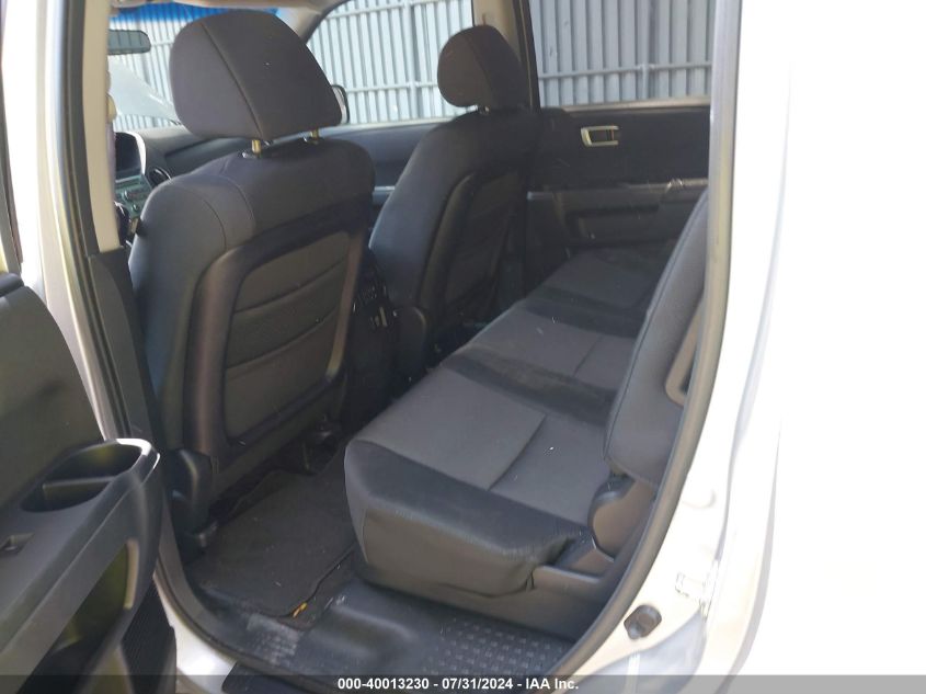 2010 Honda Pilot Ex VIN: 5FNYF3H49AB020468 Lot: 40013230