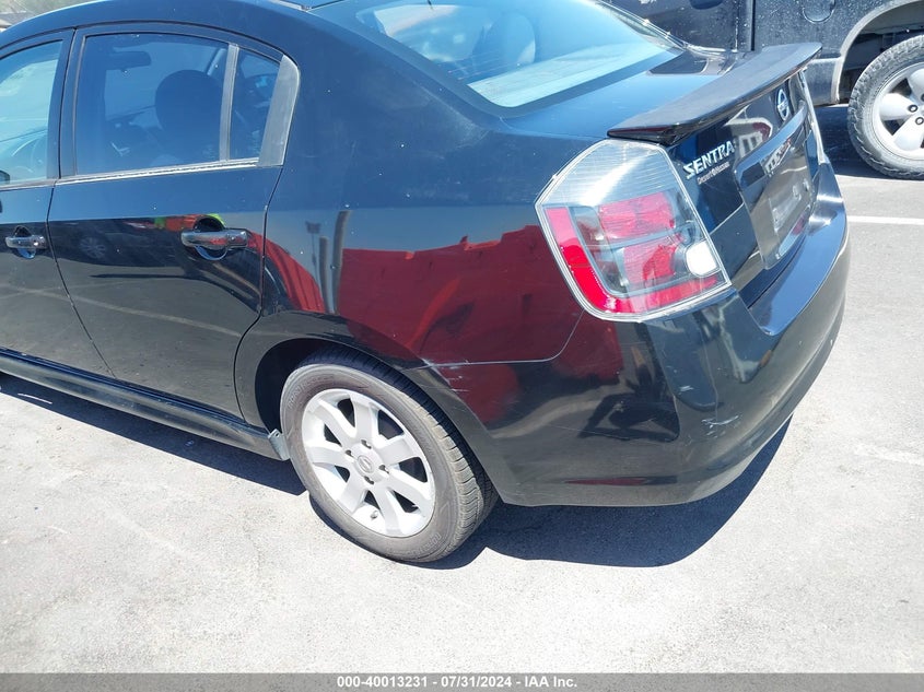 2012 Nissan Sentra 2.0 Sr VIN: 3N1AB6AP7CL619069 Lot: 40013231