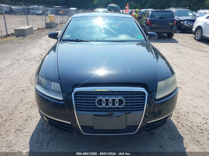 2006 Audi A6 3.2 VIN: WAUAH74F36N117620 Lot: 40013255