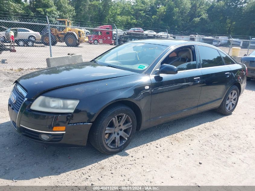 2006 Audi A6 3.2 VIN: WAUAH74F36N117620 Lot: 40013255