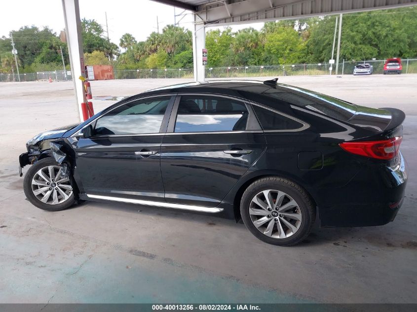 2016 Hyundai Sonata Sport/Limited VIN: 5NPE34AF1GH273789 Lot: 40013256
