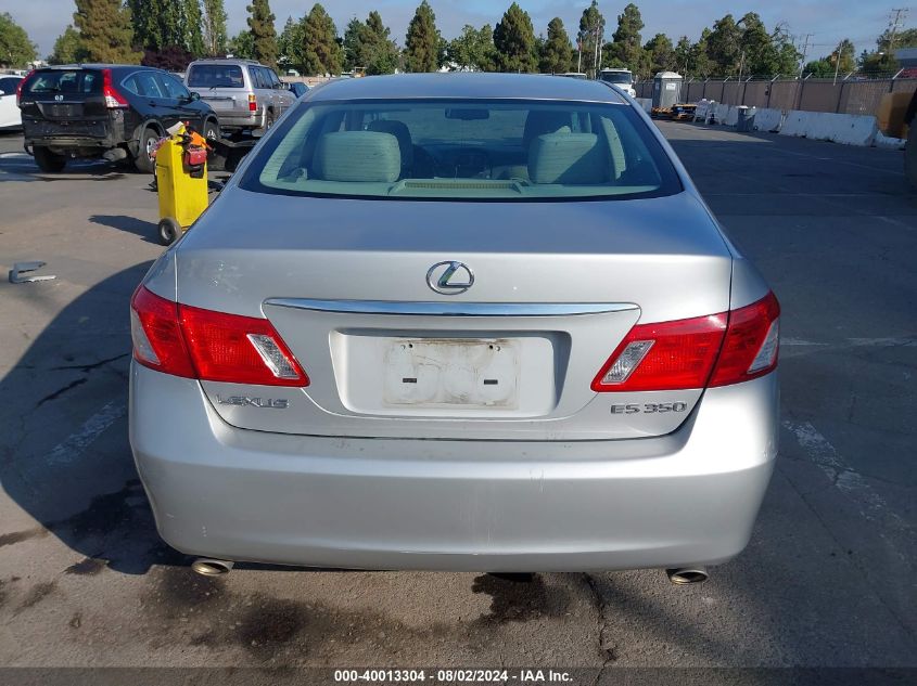 2007 Lexus Es 350 VIN: JTHBJ46G072074873 Lot: 40013304