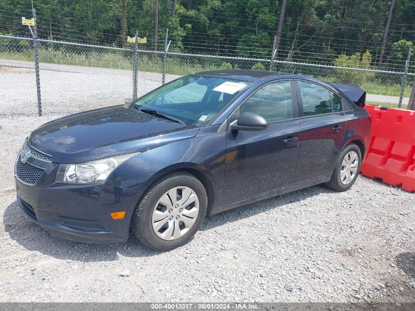 2014 Chevrolet Cruze Ls Auto VIN: 1G1PA5SH0E7456891 Lot: 40013317