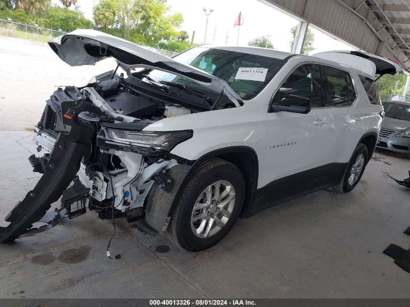 1GNERFKW6NJ148727 2022 CHEVROLET TRAVERSE - Image 2