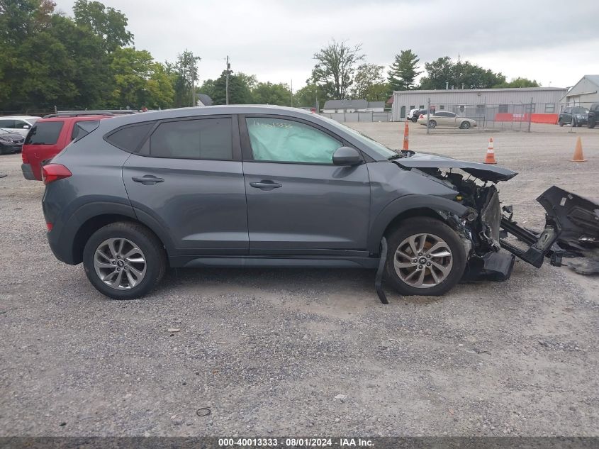 2018 Hyundai Tucson Se VIN: KM8J2CA42JU680829 Lot: 40013333