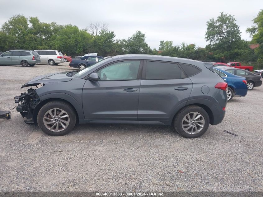 2018 Hyundai Tucson Se VIN: KM8J2CA42JU680829 Lot: 40013333