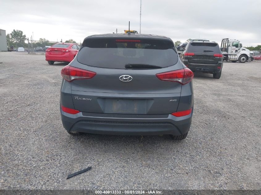 2018 Hyundai Tucson Se VIN: KM8J2CA42JU680829 Lot: 40013333