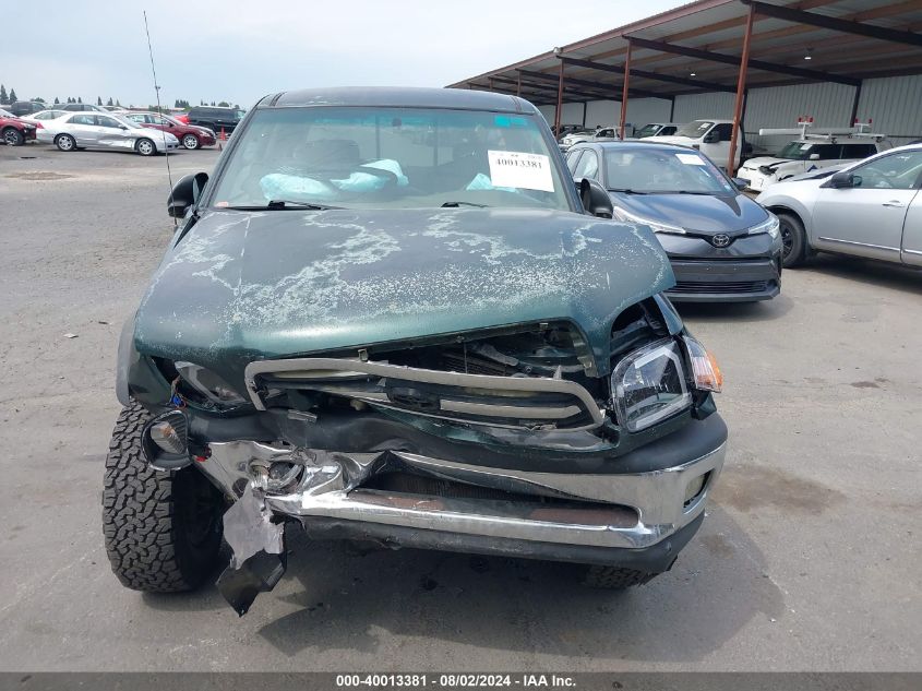 2001 Toyota Tundra Sr5 V8 VIN: 5TBBT44121S215638 Lot: 40013381