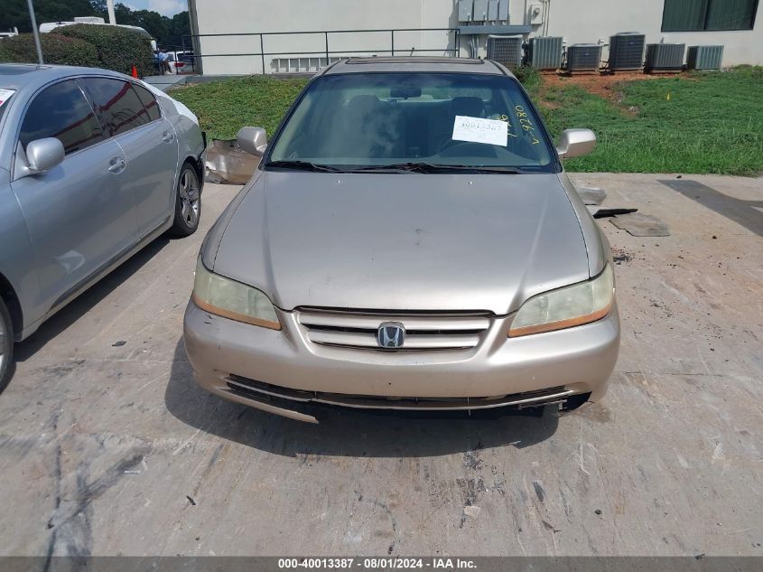 2001 Honda Accord 3.0 Ex VIN: 1HGCG16591A079280 Lot: 40013387