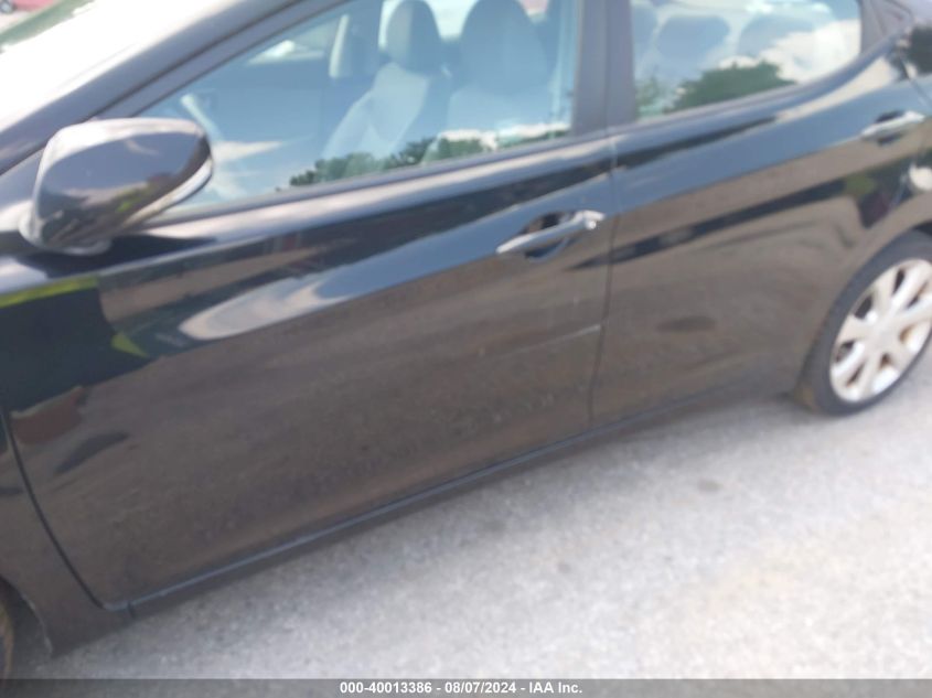 2012 Hyundai Elantra Limited (Ulsan Plant) VIN: KMHDH4AE2CU171417 Lot: 40013386