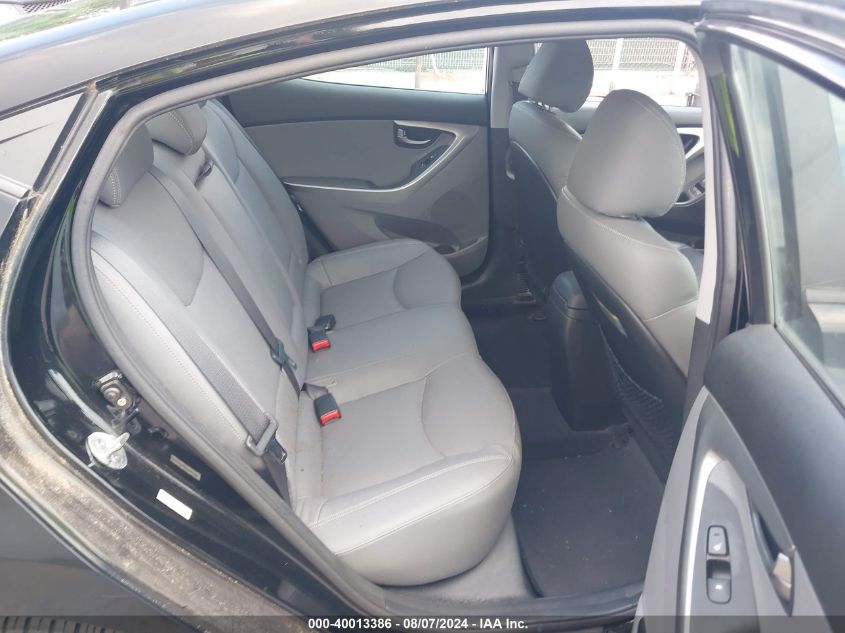 2012 Hyundai Elantra Limited (Ulsan Plant) VIN: KMHDH4AE2CU171417 Lot: 40013386