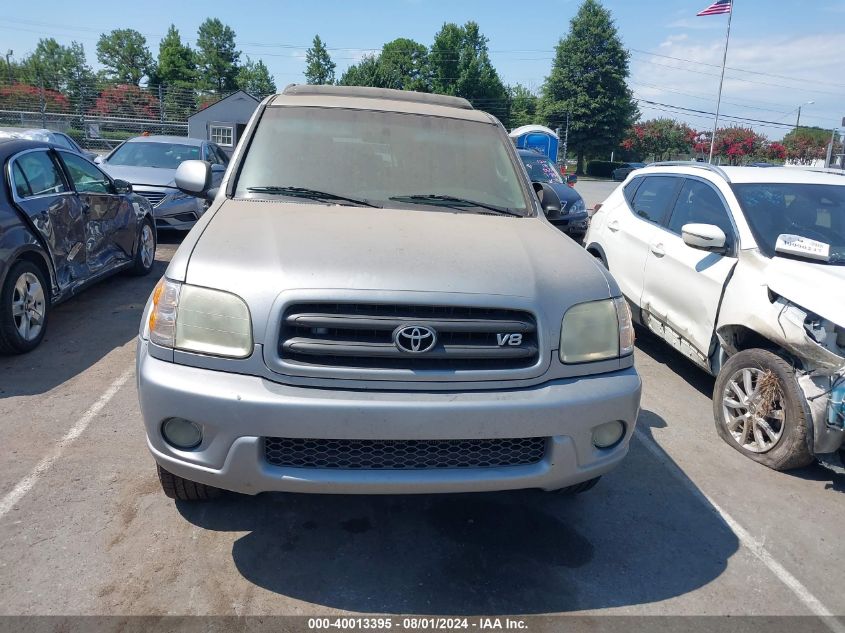 2004 Toyota Sequoia Sr5 V8 VIN: 5TDZT34A14S225873 Lot: 40013395