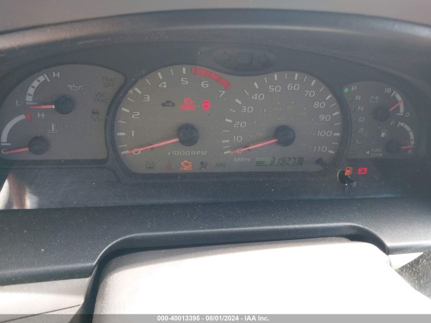 2004 Toyota Sequoia Sr5 V8 VIN: 5TDZT34A14S225873 Lot: 40013395