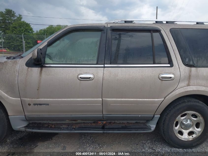 2001 Lincoln Navigator VIN: 5LMFU28A91LJ02381 Lot: 40013411