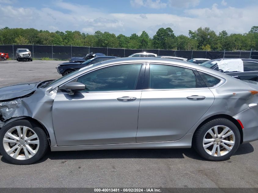 2017 Chrysler 200 Limited VIN: 1C3CCCAB8HN512145 Lot: 40013481