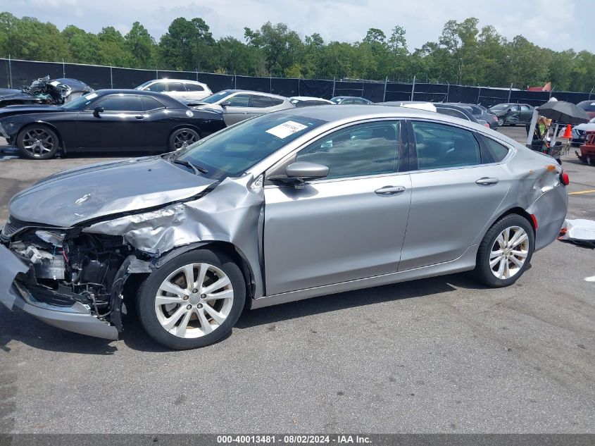 2017 Chrysler 200 Limited VIN: 1C3CCCAB8HN512145 Lot: 40013481