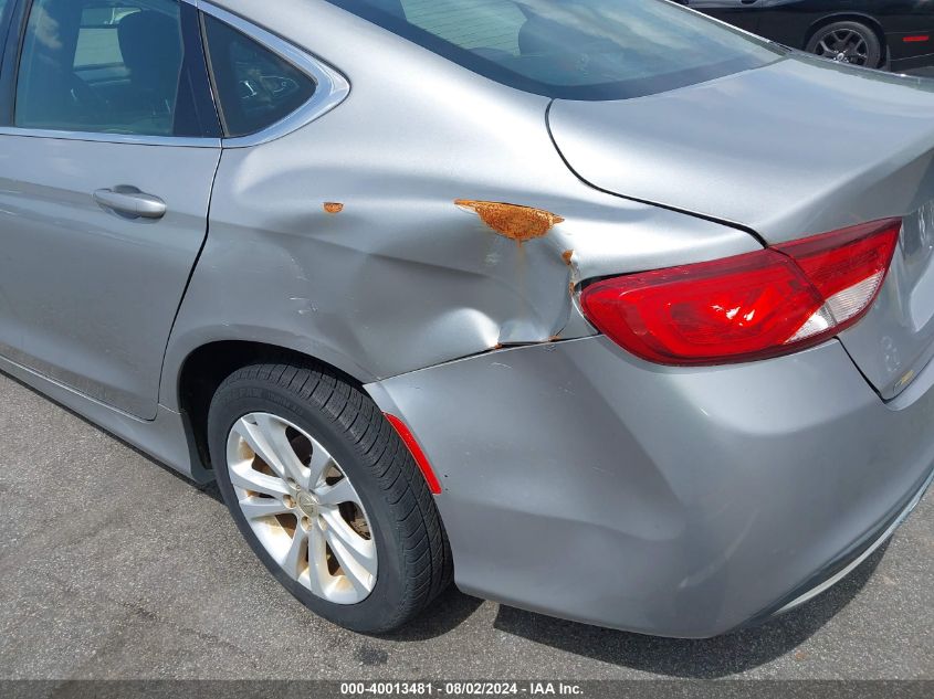 2017 Chrysler 200 Limited VIN: 1C3CCCAB8HN512145 Lot: 40013481