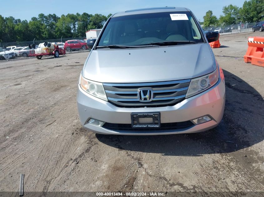 2012 Honda Odyssey Touring/Touring Elite VIN: 5FNRL5H92CB058227 Lot: 40013494