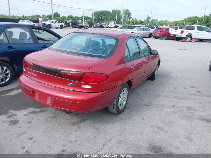 1997 Ford Escort VIN: 1FALP13TXVW127291 Lot: 40013524