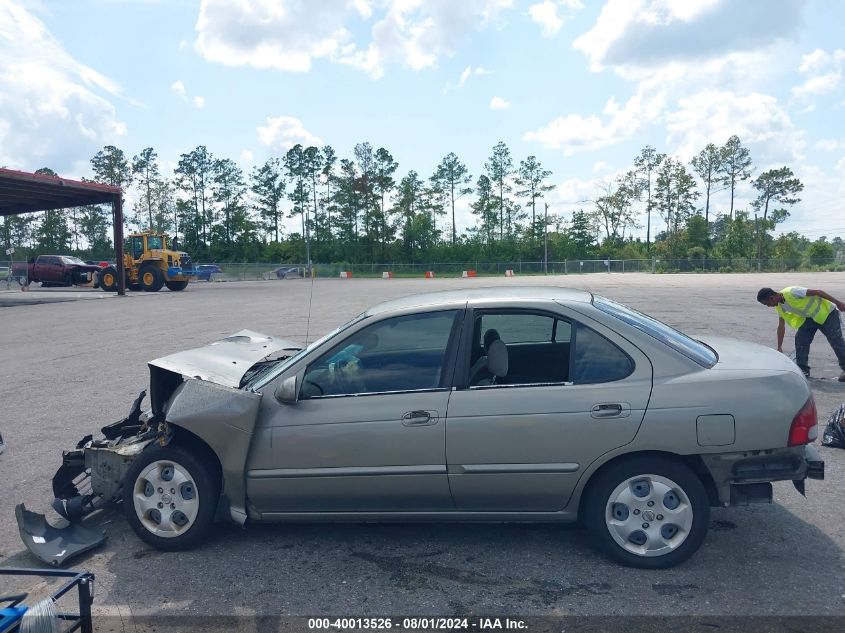 2003 Nissan Sentra Gxe VIN: 3N1CB51D33L699527 Lot: 40013526