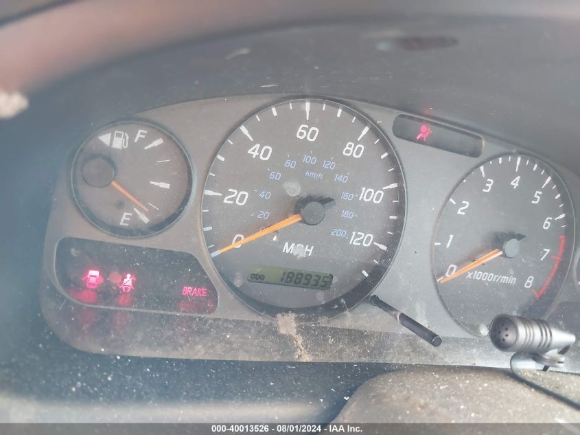 2003 Nissan Sentra Gxe VIN: 3N1CB51D33L699527 Lot: 40013526