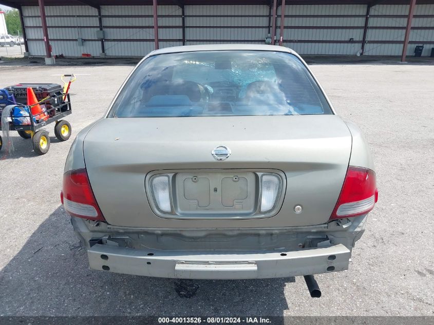 2003 Nissan Sentra Gxe VIN: 3N1CB51D33L699527 Lot: 40013526
