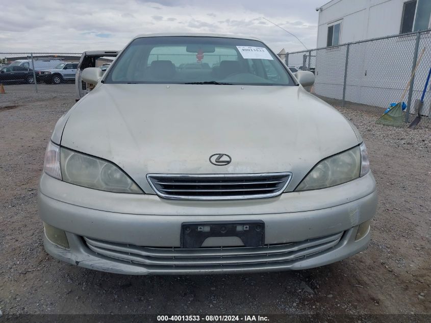 2001 Lexus Es 300 VIN: JT8BF28G610319195 Lot: 40013533