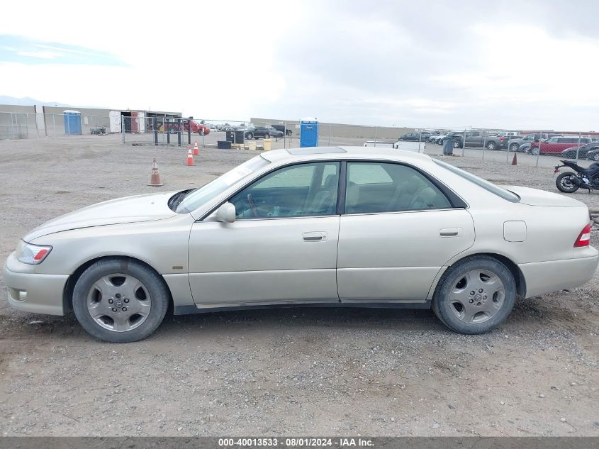 2001 Lexus Es 300 VIN: JT8BF28G610319195 Lot: 40013533